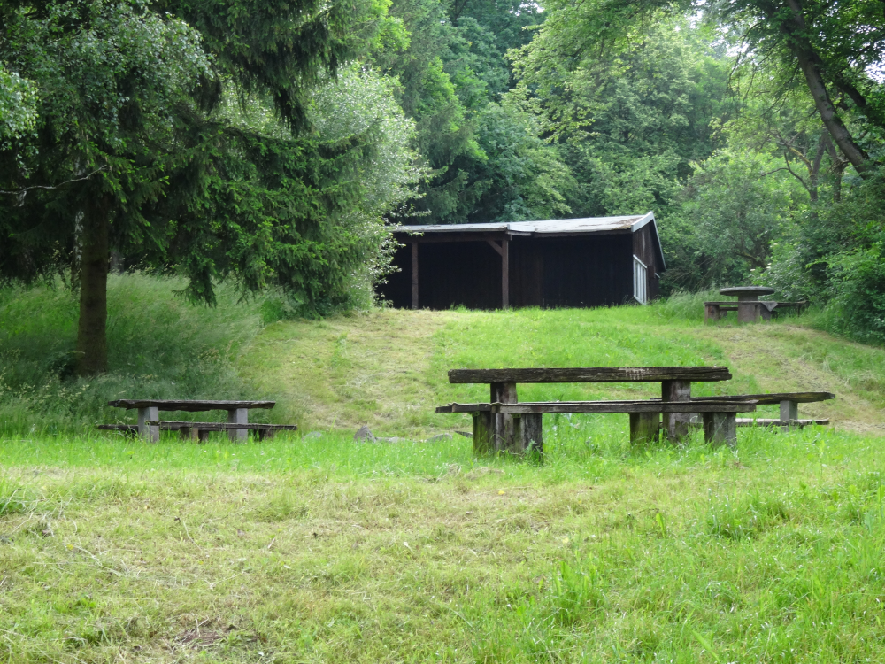 Schutzhütte an der Dicken Eiche